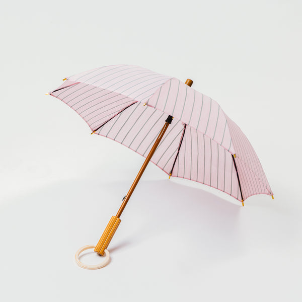 P-17 日傘 40㎝ pink stripe – 大森商店
